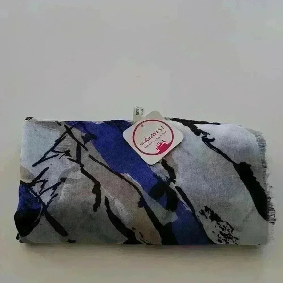 Nadine West Abstract Print Scarf - Picture 4 of 6